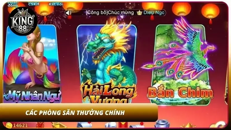 Cách Chơi Bắn Cá 3D King88 – Đồ Họa 4K Sống Động Và Đẹp Mắta 3 3 phòng săn cá chính tại hệ thống