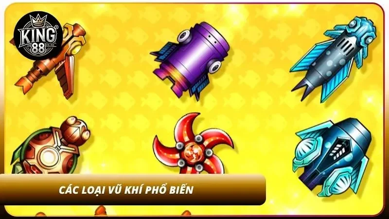 Cách Chơi Bắn Cá 3D King88 – Đồ Họa 4K Sống Động Và Đẹp Mắta 4 Kho vũ khí vạn người mê