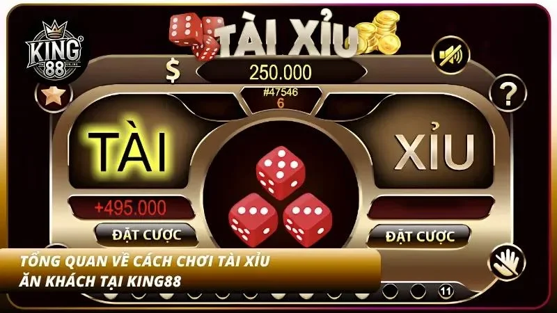 Cách Chơi Tài Xỉu – Luật Chơi Và Mẹo Cho Người Mới KING88 1 Giới thiệu về sảnh tài xỉu cực chất tại nhà cái