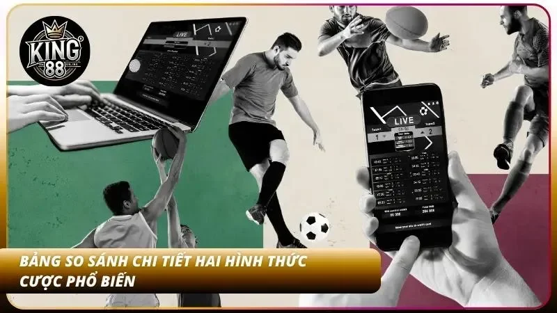 Phân Biệt Kèo Châu Á Châu Âu King88 - Chơi Loại Nào Dễ Thắng 2 Đặt cạnh nhau mới thấy khoảng cách thật sự