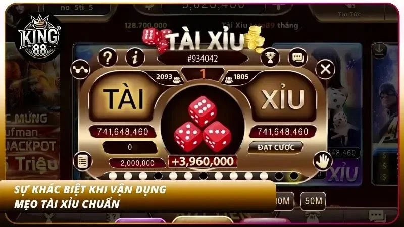 Mẹo Tài Xỉu Chuẩn Tại King88 - Đặt Cược Thông Minh 1 Nét riêng biệt khi triển khai mẹo chơi tài xỉu đúng cách