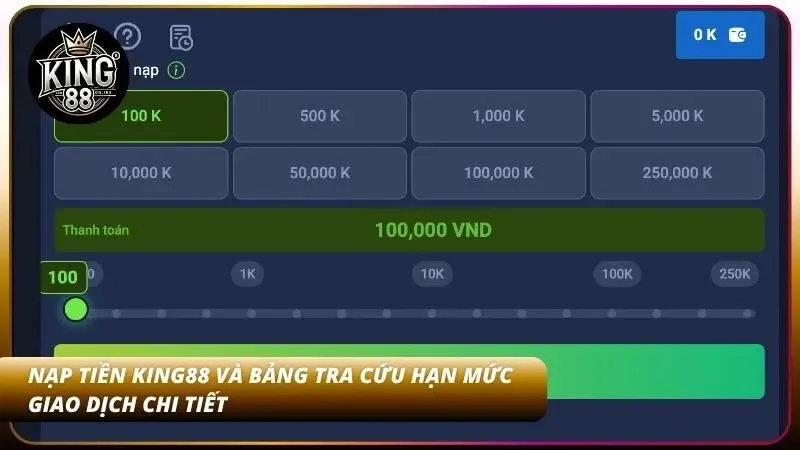 Hạn mức nạp tiền và thời gian xử lý các cổng giao dịch trực tuyến cần nắm