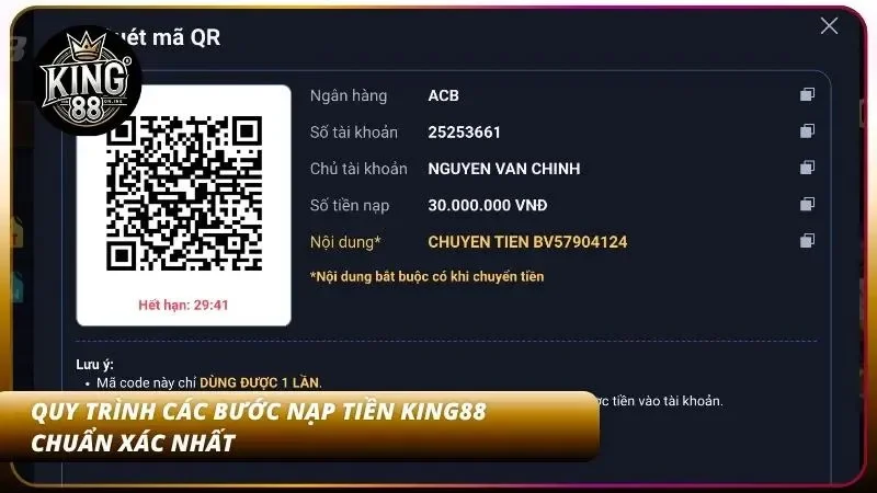 Quy trình các bước nạp tiền chuẩn xác qua ngân hàng, ví điện tử và USDT