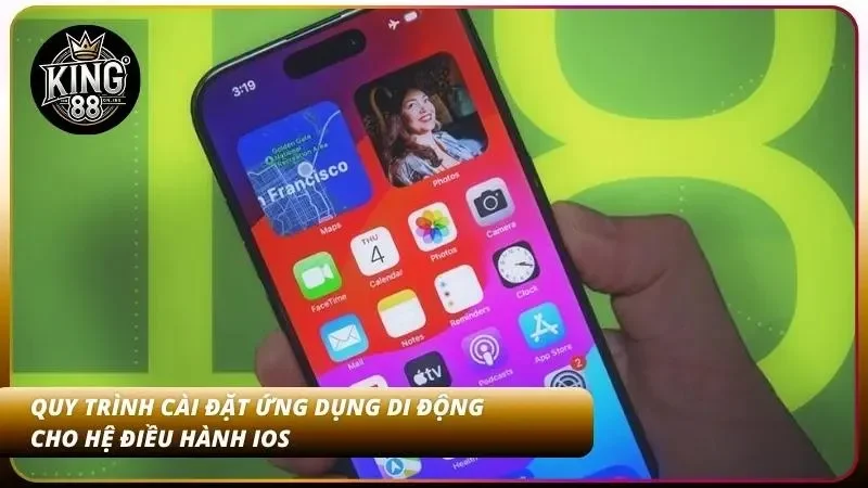Hướng dẫn các thao tác thiết lập phần mềm an toàn trên điện thoại iOS