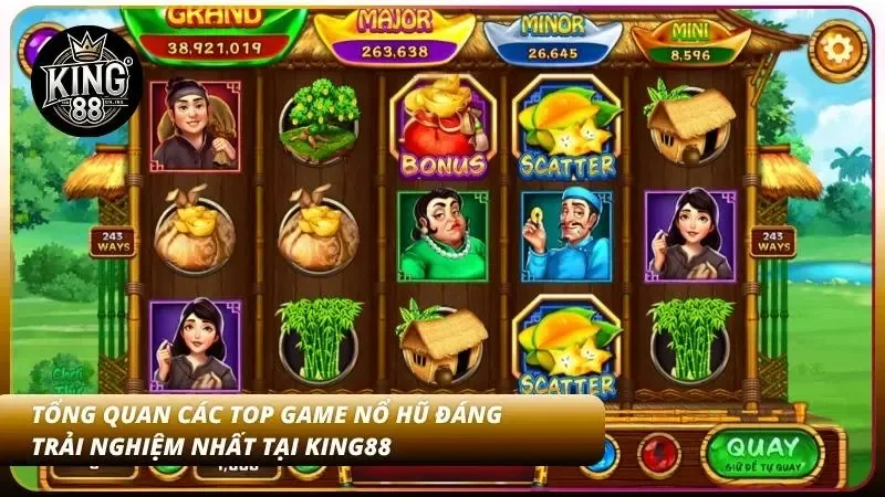 10 Top Game Nổ Hũ Hot Nhất King88 – RTP Cao 2026 2 Sơ lược nhanh các con hàng slot game siêu phẩm của nhà cái
